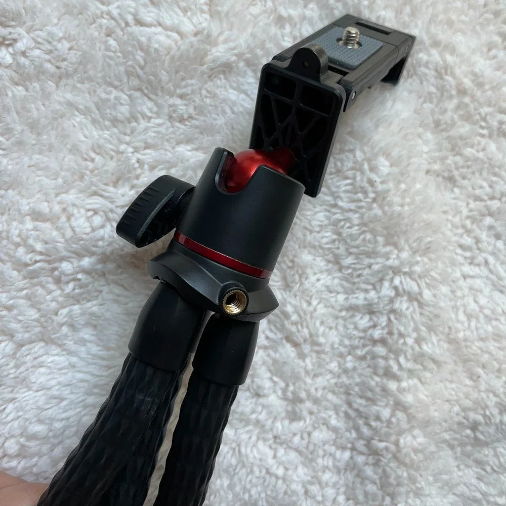 Ulanzi Phone/Camera Tripod with Holder & Cold Shoe Mount